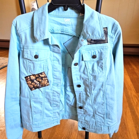 Kodak photo embroidered denim jacket - Picture 1 of 6